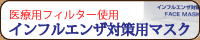 インフルエンザ対策マスク