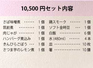 10500円セット内容